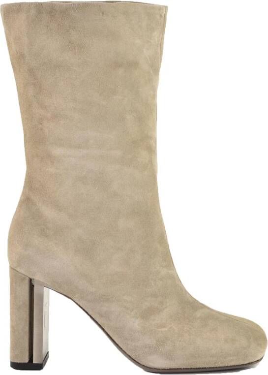 Vic Matié Beige Booties voor Vrouwen Beige Dames