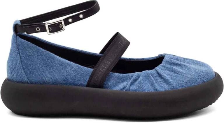 Vic Matié Blauwe Geruchte Ballerina Donut Schoenen Blue Dames