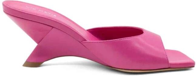 Vic Matié Blauwe Swan Slipper Pink Dames