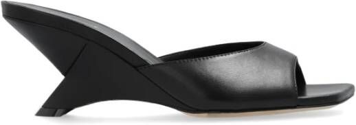 Vic Matié Bonbon wedge slides Black Dames