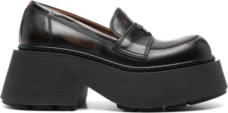 Vic Matié Bruine Joy Loafers Black Dames