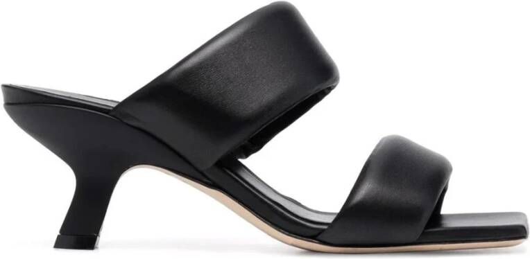 Vic Matié Flat Sandals Black Dames
