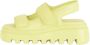 Vic Matié Slipper Stijl Plat Sandalen Yellow Dames - Thumbnail 5