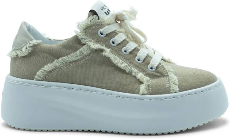 Vic Matié Golf Schoen Franjes Beige Dames