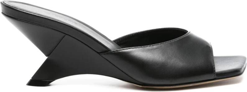 Vic Matié Heeled Mules Black Dames