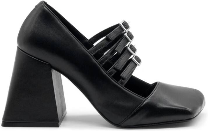 Vic Matié High-Heel-Sandalette Ming in zwart gemaakt van glanzend nappaleer Black Dames