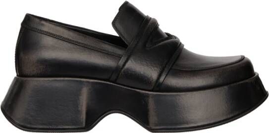 Vic Matié Leren Mocassin Joy Black Dames