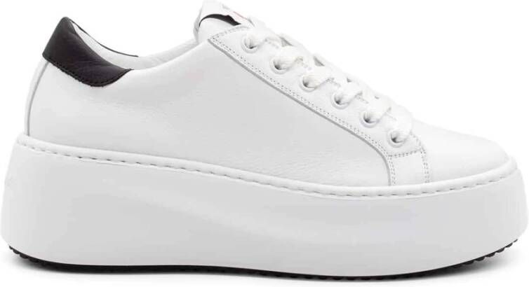 Vic Matié Wave Schoen Wit Zwart White Dames