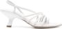 Vic Matié Witte Asymmetrische Slash Sandalen White Dames - Thumbnail 1