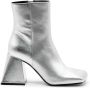 Vic Matié Zilveren Minimalistische Boot Ming Gray Dames - Thumbnail 7