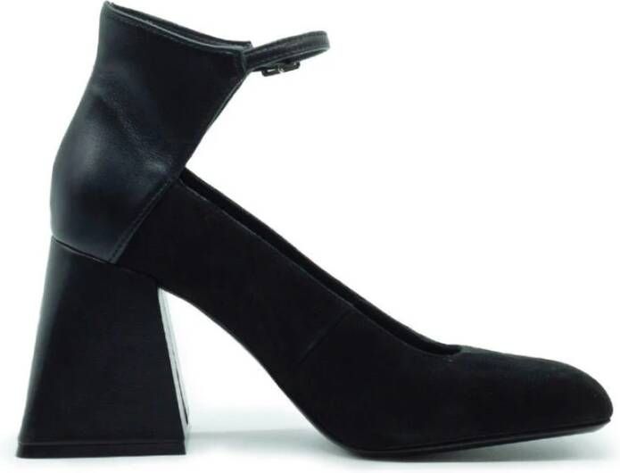 Vic Matié Zwarte Ming Pumps met Hak Black Dames