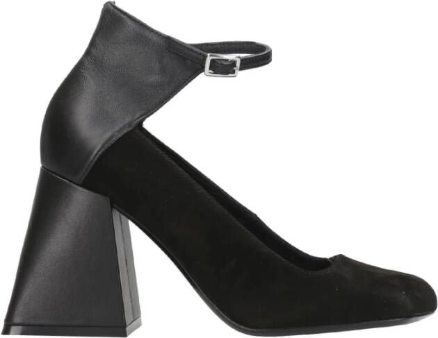 Vic Matié Zwarte Ming Pumps met Hak Black Dames