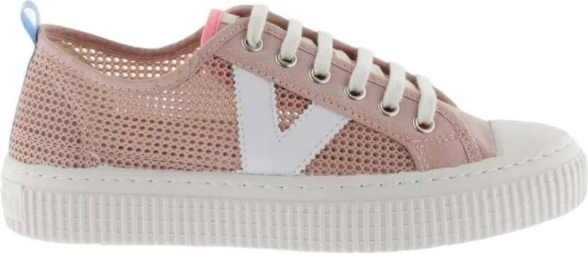 Victoria 1915 Re-Edit Basket Rejilla Sneakers Pink Dames