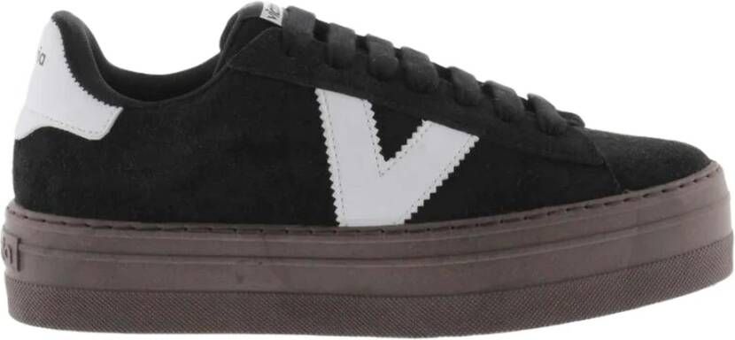 Victoria Barcelona Deportivo Serraje Sneakers Black Dames