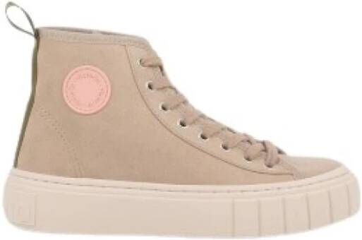 Victoria Beige Dames Platform Sneakers Beige Dames