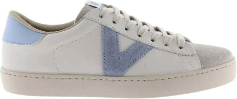 Victoria Berlin Piel & Serraje Sneakers White Dames