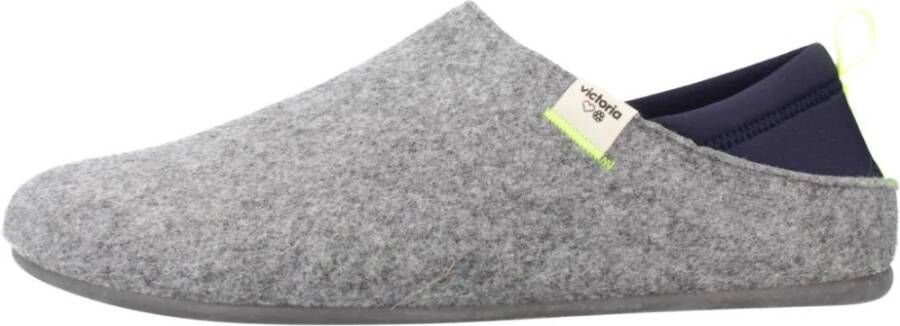 Victoria Comfortabele Heren Pantoffels voor Thuis Gray Heren