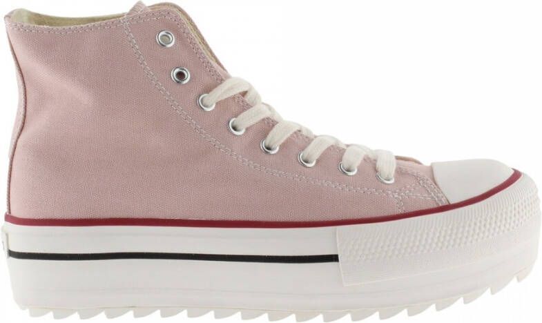 Victoria Dames sportschoenen double toile Tribu Roze Dames