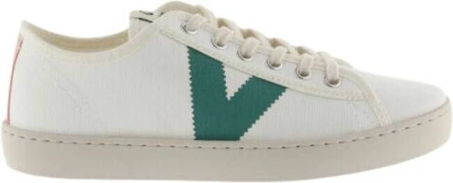 Victoria Dames sportschoenen en toile épaisse Berlin White Dames