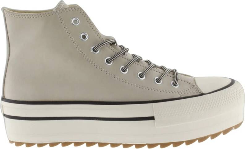 Victoria Dubbele sportschoenen van imitatieleer voor dames Tribu Sierra Beige Dames