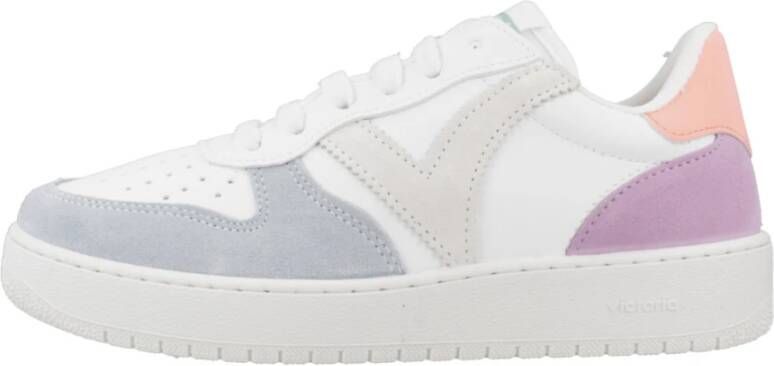 Victoria Kleurrijke Madrid Sneakers White Dames