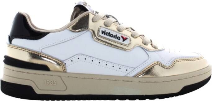 Victoria Sneakers in Goud Yellow Dames