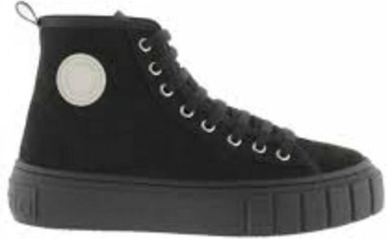 Victoria Casual Lace-Up Sneakers for Women Black Dames