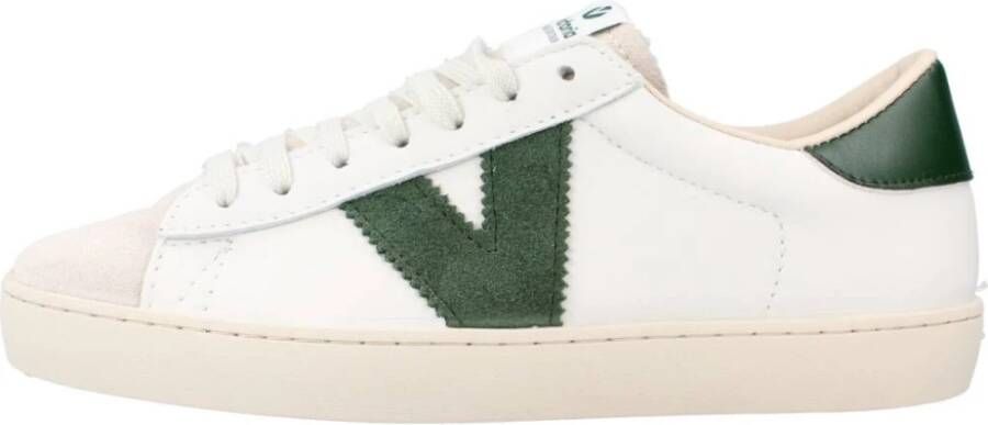 Victoria Sportieve Canvas Sneakers voor Vrouwen Beige Dames