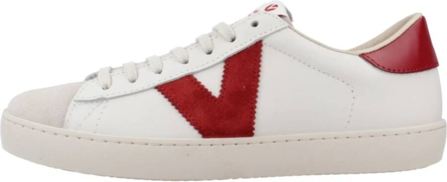 Victoria Sportieve Canvas Sneakers White Dames