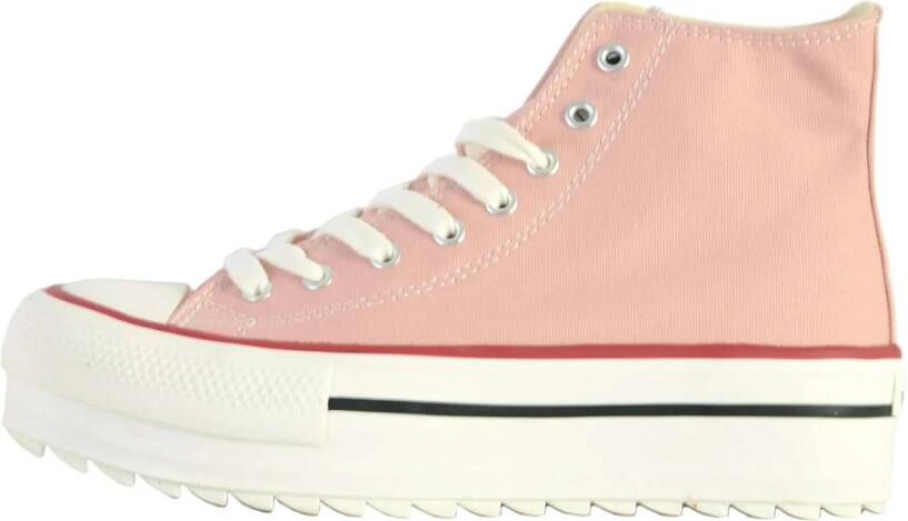 Victoria Dames sportschoenen double toile Tribu Roze Dames