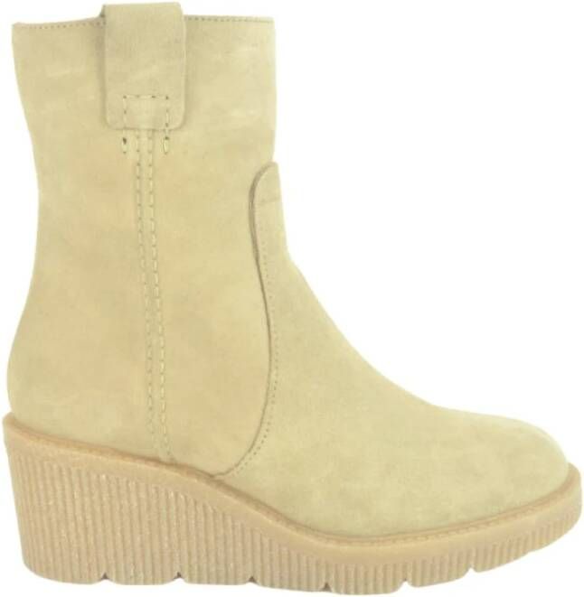 Viguera Beige Daim Botje DZ Beige Dames