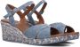 VIGUERA Sandalen Dames 2032 Maat: 41 Materiaal: Denim Kleur: Blauw - Thumbnail 1