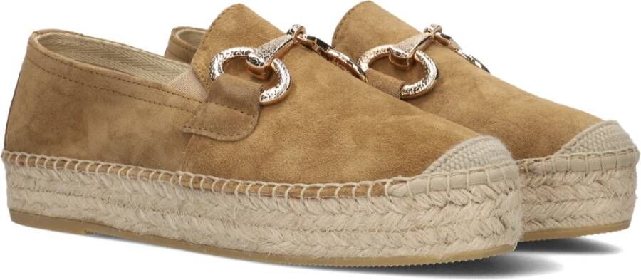 Viguera Cognac Espadrilles voor Moderne Vrouw Brown Dames