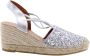 Viguera Wig Espadrilles voor Glamoureuze Stijl Gray Dames - Thumbnail 2