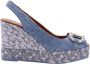 Viguera Wig Espadrilles voor Vrouwen Blue Dames - Thumbnail 2