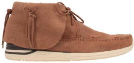 Visvim Bruine Suède Kralenlaarzen Brown Heren