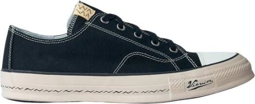 Visvim Dash-Print Lage Sneakers Black Heren