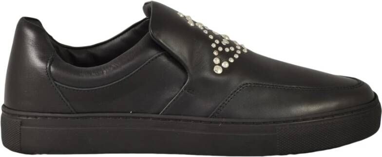 Vivienne Westwood Leren Rubberen Zoolschoenen Black Dames