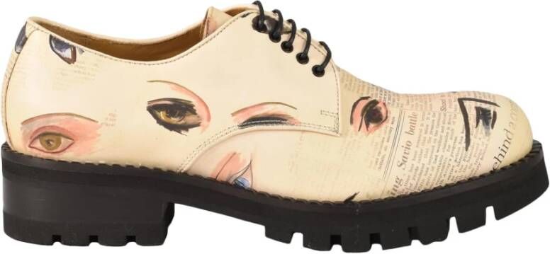 Vivienne Westwood Leren Rubberen Zoolschoenen Multicolor Heren