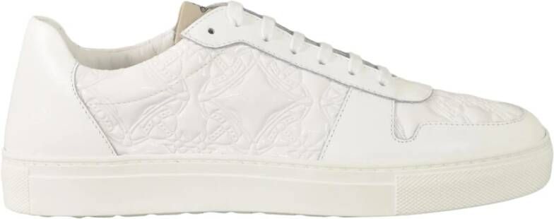 Vivienne Westwood Leren Sneakers met Rubberen Zool White Dames