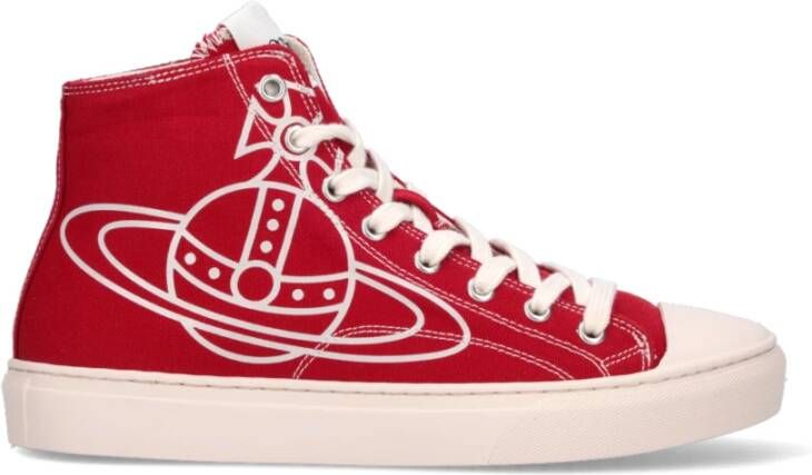 Vivienne Westwood Rode Sneakers Stijlvol en Trendy Red Heren