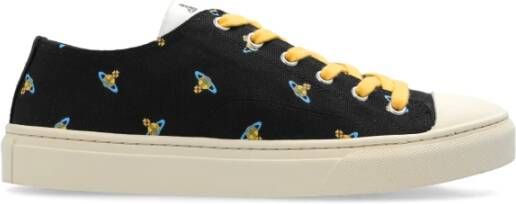 Vivienne Westwood Sneakers Plimsoll Low Top 2.0 Black Dames