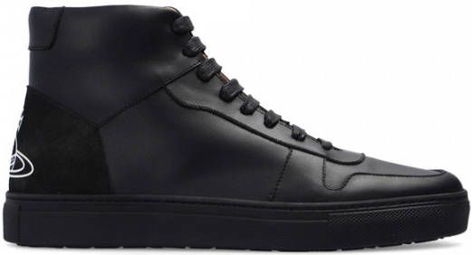 Vivienne Westwood Orbyt Logo High-Top Sneakers Black Dames