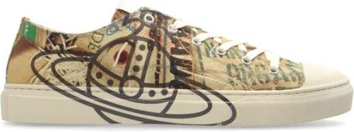 Vivienne Westwood Sportschoenen Plimsoll Low Top 2.0 Beige Heren