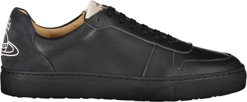 Vivienne Westwood Suede Low-Top Sneakers Black Heren