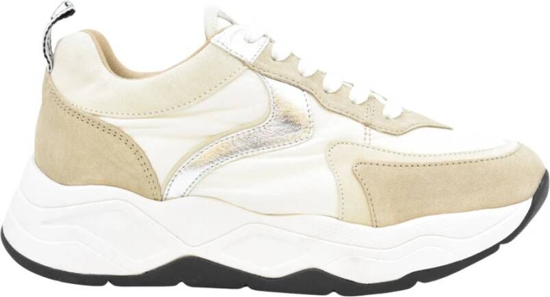 Voile blanche Bea Sand Suède Sneakers Beige Dames