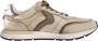 Voile blanche Beige Leren Sneakers Storm 015 Beige Heren - Thumbnail 1