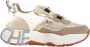 Voile blanche Beige Sneakers Club105 in leer nylon Beige Dames - Thumbnail 1