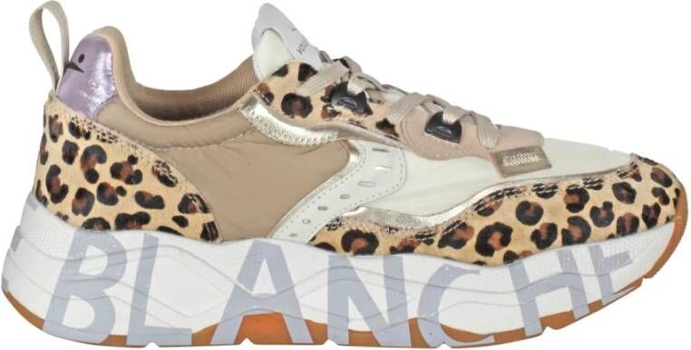 Voile blanche Casual Sneakers in Trendy Stijl Multicolor Dames