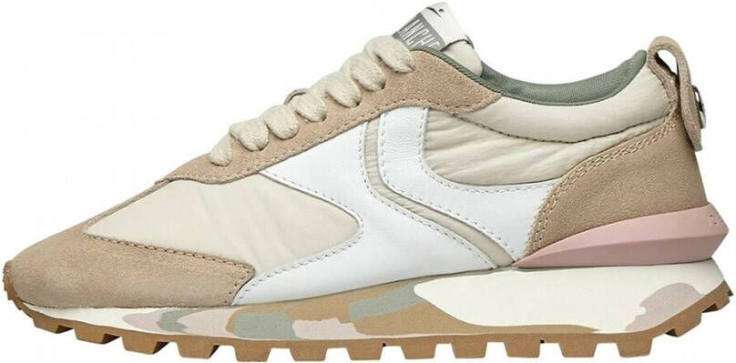 Voile blanche Combined Qwark Goat Sneakers Beige Dames